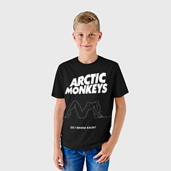 Футболка детская Arctic Monkeys: Do i wanna know?, цвет: 3D-принт — фото 2