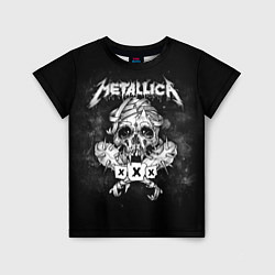 Футболка детская Metallica XXX, цвет: 3D-принт