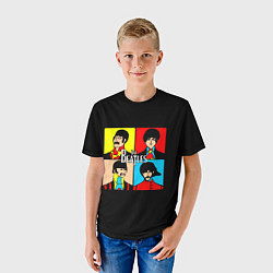 Футболка детская The Beatles: Pop Art, цвет: 3D-принт — фото 2