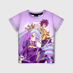 Футболка детская No Game No Life, цвет: 3D-принт