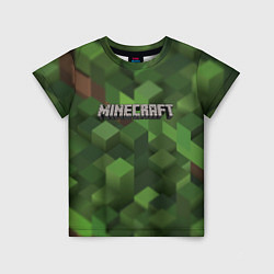 Футболка детская MINECRAFT FOREST, цвет: 3D-принт
