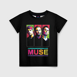 Футболка детская Muse pop-art, цвет: 3D-принт