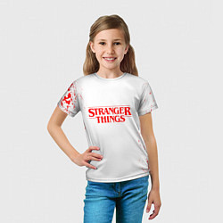 Футболка детская STRANGER THINGS, цвет: 3D-принт — фото 2