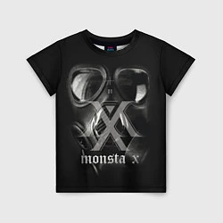 Футболка детская Monsta X, цвет: 3D-принт