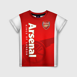 Футболка детская Arsenal, цвет: 3D-принт