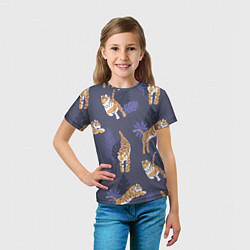 Футболка детская Тигриный прайд, цвет: 3D-принт — фото 2