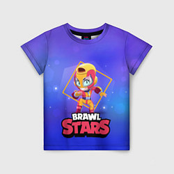 Футболка детская Brawl Stars Max, цвет: 3D-принт