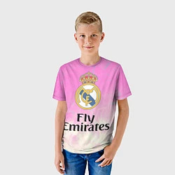 Футболка детская Реал Мадрид, цвет: 3D-принт — фото 2