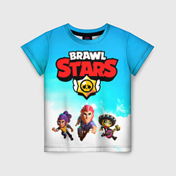 Футболка детская Brawl stars, цвет: 3D-принт