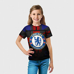 Футболка детская Chelsea, цвет: 3D-принт — фото 2