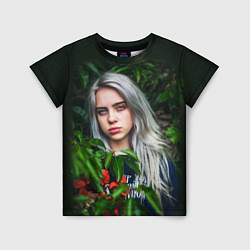 Футболка детская BILLIE EILISH, цвет: 3D-принт