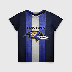 Футболка детская Baltimore Ravens, цвет: 3D-принт