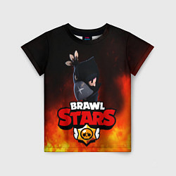 Футболка детская Brawl Stars - Crow, цвет: 3D-принт