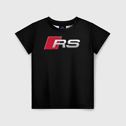 Футболка детская AUDI RS, цвет: 3D-принт