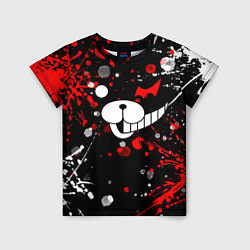 Футболка детская MONOKUMA, цвет: 3D-принт