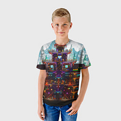 Футболка детская Terraria, цвет: 3D-принт — фото 2