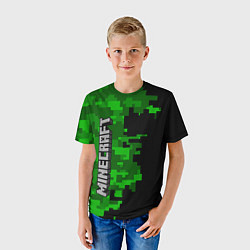 Футболка детская MINECRAFT, цвет: 3D-принт — фото 2