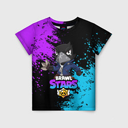 Футболка детская Brawl Stars Crow, цвет: 3D-принт