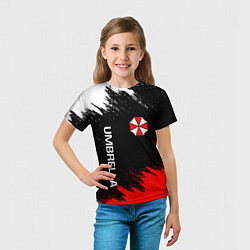 Футболка детская UMBRELLA CORP, цвет: 3D-принт — фото 2