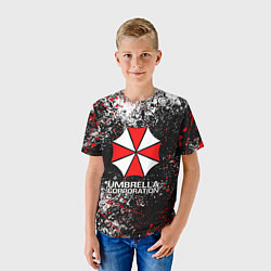 Футболка детская UMBRELLA CORP, цвет: 3D-принт — фото 2