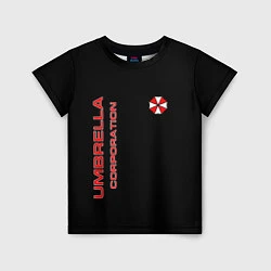 Футболка детская Umbrella Corporation, цвет: 3D-принт