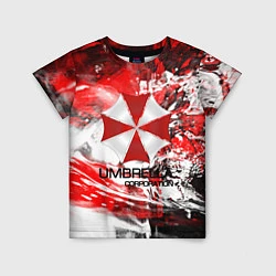 Футболка детская UMBRELLA CORP, цвет: 3D-принт