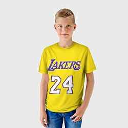 Футболка детская Kobe Bryant 24, цвет: 3D-принт — фото 2