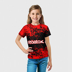 Футболка детская Roblox, цвет: 3D-принт — фото 2