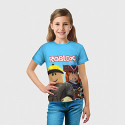 Футболка детская ROBLOX, цвет: 3D-принт — фото 2