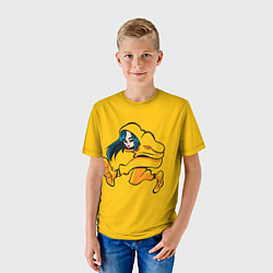 Футболка детская БИЛЛИ АЙЛИШ, цвет: 3D-принт — фото 2