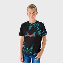 Футболка детская DEVIL MAY CRY, цвет: 3D-принт — фото 2