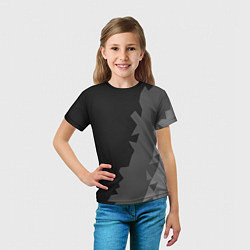 Футболка детская Dark abstraction, цвет: 3D-принт — фото 2