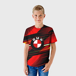 Футболка детская BMW, цвет: 3D-принт — фото 2