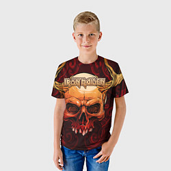 Футболка детская Iron Maiden, цвет: 3D-принт — фото 2