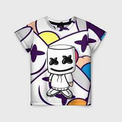 Футболка детская MARSHMELLO, цвет: 3D-принт