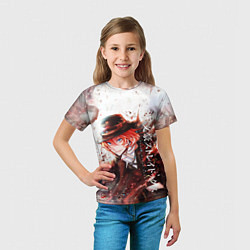 Футболка детская Bungou Stray Dogs, цвет: 3D-принт — фото 2