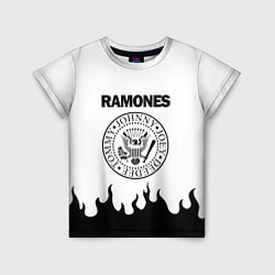 Футболка детская RAMONES, цвет: 3D-принт