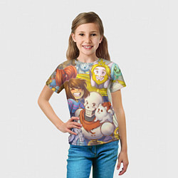 Футболка детская UNDERTALE, цвет: 3D-принт — фото 2
