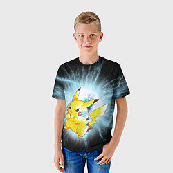 Футболка детская PikaPika, цвет: 3D-принт — фото 2