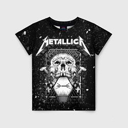 Футболка детская Metallica, цвет: 3D-принт