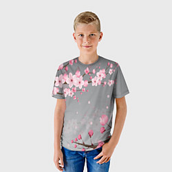 Футболка детская САКУРА, цвет: 3D-принт — фото 2