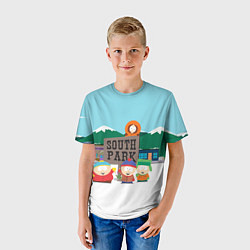 Футболка детская Южный Парк, цвет: 3D-принт — фото 2