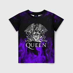 Футболка детская QUEEN, цвет: 3D-принт