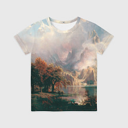 Футболка детская Rocky Mountain, цвет: 3D-принт