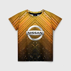 Футболка детская NISSAN, цвет: 3D-принт
