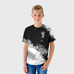 Футболка детская Juventus F C, цвет: 3D-принт — фото 2