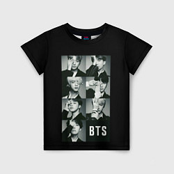 Футболка детская BTS, цвет: 3D-принт