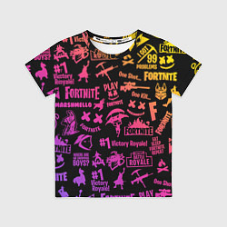 Футболка детская FORTNITE PARTY EVENT, цвет: 3D-принт