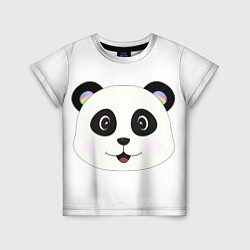 Футболка детская Panda, цвет: 3D-принт