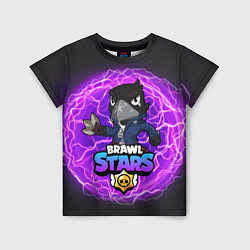 Футболка детская Brawl Stars CROW, цвет: 3D-принт